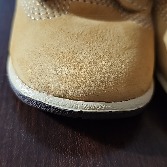 Timberland infant sz 2 m/m crib bootie wheat NB wheat - Picture 11 of 11